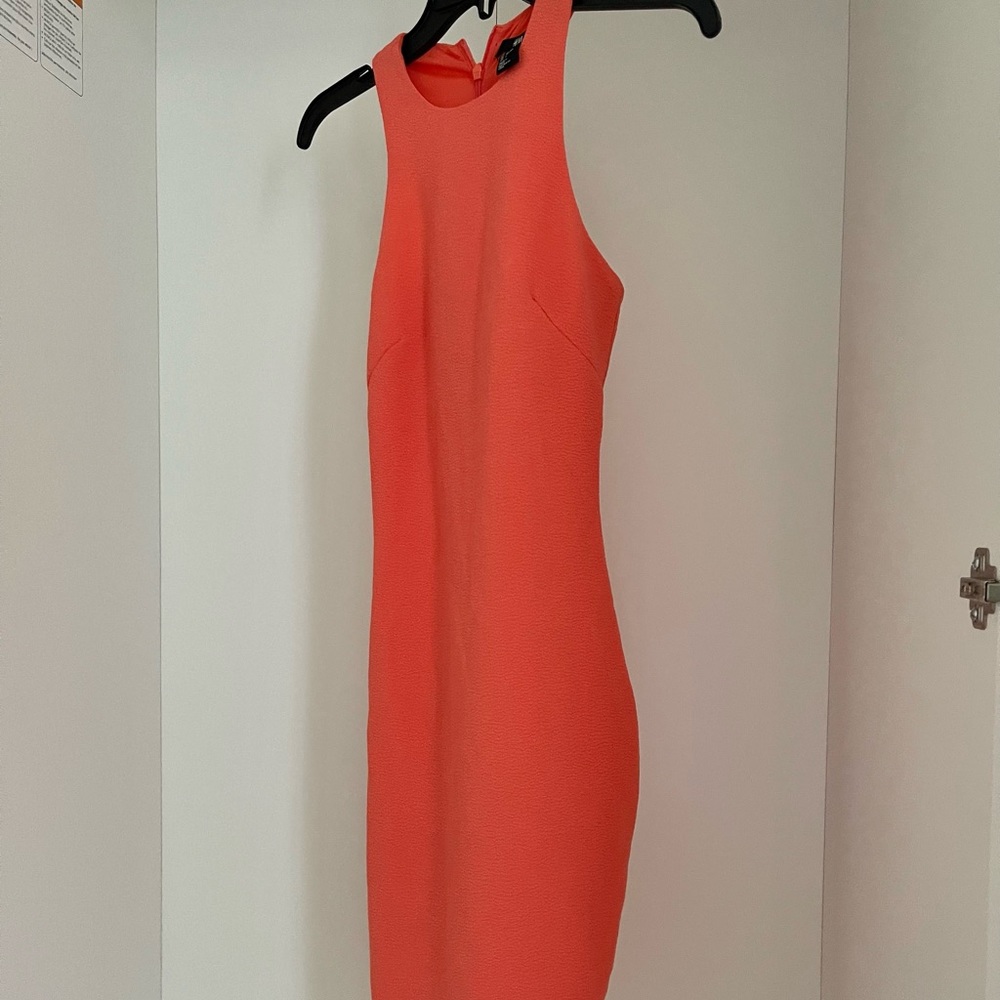 H&M Orange Bodycon Dress